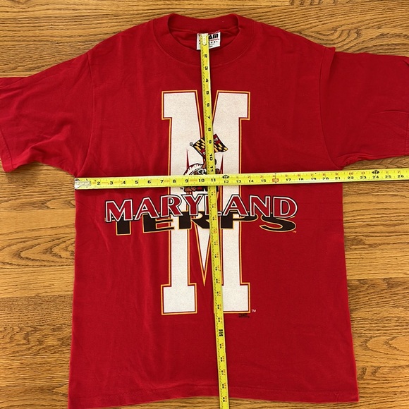 Vintage Maryland MD Terrapins TERPS T-Shirt Size L - Picture 7 of 7
